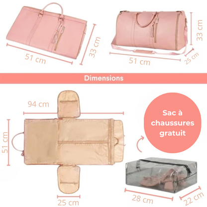 Grand Sac de Voyage Spacieux et Elégant